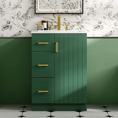 Meuble-lavabo moderne 24 "avec lavabo