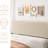 Beige King - Size Bed Frame With Bandaged Headboard Stable Platform, No Squeaking, Quick Bedroom Assembly Metal Structure, Comfortable Platform Bed, Setup