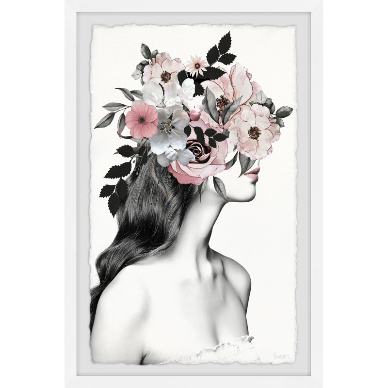 " Flower And Dreams " by Parvez Taj, 24" H x 16" W x 1.5" D
