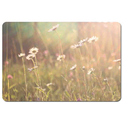 Misaye Polyester Coated Hardwood Rectangle Placemat