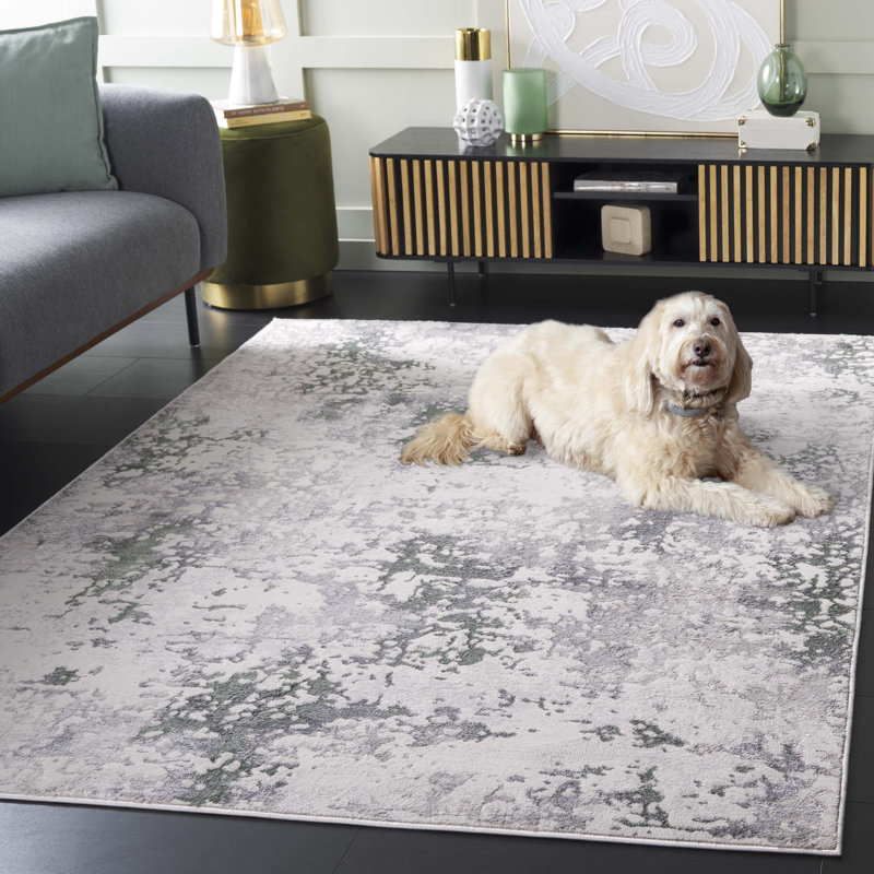 Blynn Performance Abstract Rug, Rectangle 5'3" x 7'6"