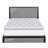 Barcelona Linen or Faux Leather Upholstered Platform Bed Frame with Adjustable Headboard, Heavy Duty Slat Support System, No Box Spring Required - Boyd Sleep-407510128-507699962