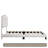 Upholstered Platform Bed with Saddle Curved Adjustable Headboard and Diamond Tufted Details,Wooden Slats and Metal Support, No Box Spring Needed, Beige-192460032