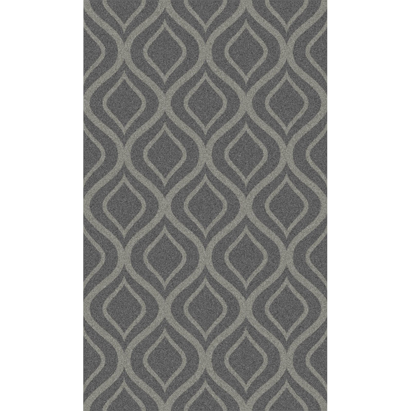 Wool Geometric Indoor Rug, Rectangle 8' x 11'