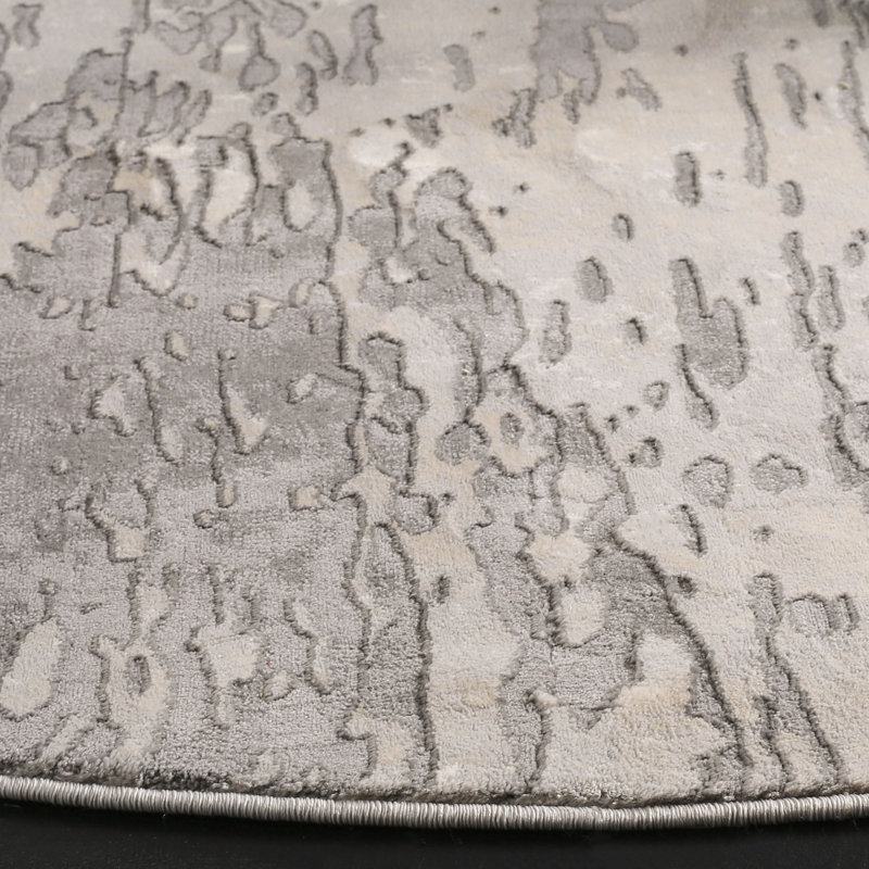 Edvin Performance Abstract Rug, Round 6'7"