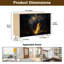 Buffet avec rangement dissimulé 2 portes Waterfall Forest Mountain Night Golden Light Dramatic Scenery-1884288132-1884288250