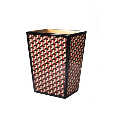 Geo Wastebasket + Liner