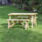 Aggi Rectangular 3 - Piece 2 - Person 150Cm L Outdoor Picnic Table-279493750-279493749