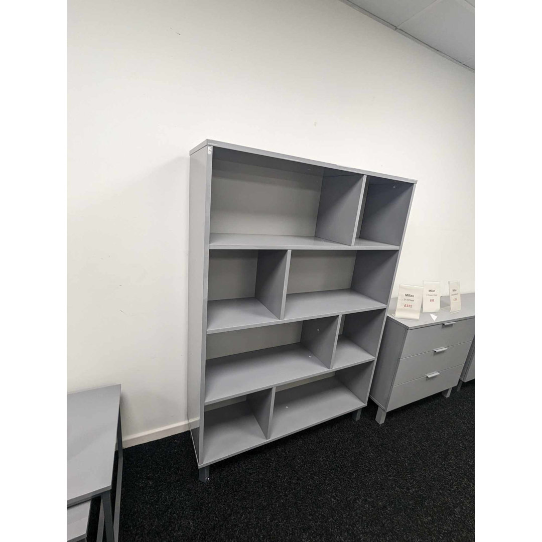 Adelino 155cm H x 110cm W Standard Bookcase