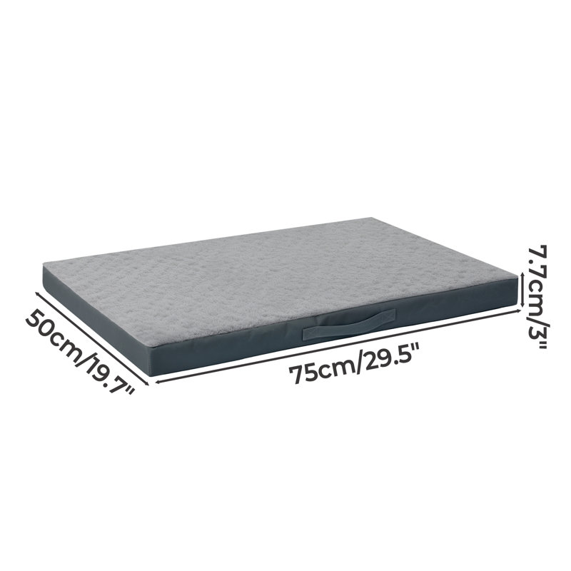 Polyester Pet Bed, 7.7cm H x 75cm W x 50cm D