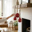 Ensemble de 3 cloches de pompier en rouge