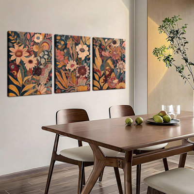 3 Piece Wrapped Canvas Print