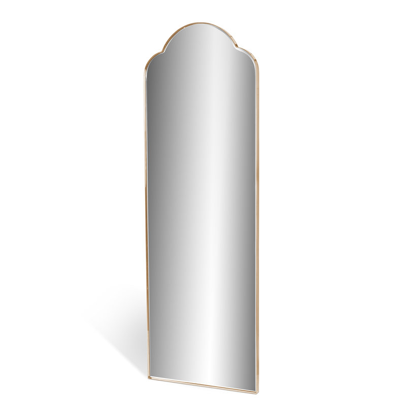 Miroir de plancher Island Manor, Argent argent