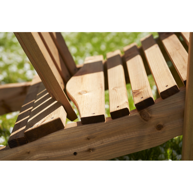 Outdoor Adirondack Chair, Brown