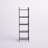 Moffitt 57" H x 12.6" W x 16.3" D 5 Tier Wire Shelving Unit Metal Storage Organizer Rack