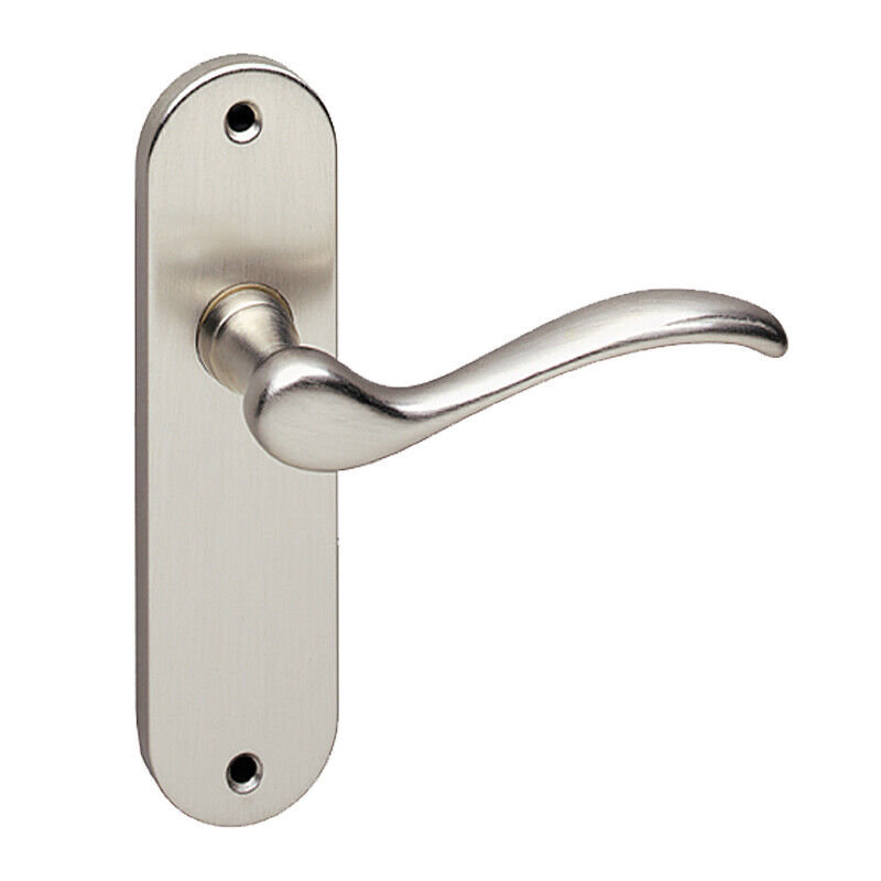 Right Hand Door Handle, Satin Nickel