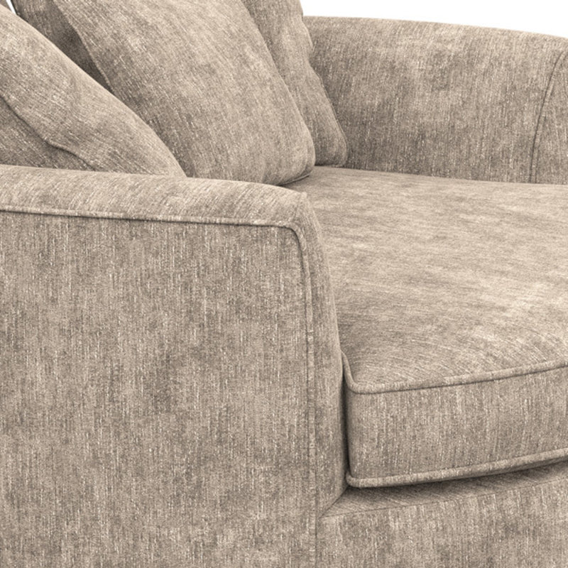 Ashonte Upholstered Barrel Chair, Hill Beach