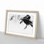 Perched Japanese Crows by Watanabe Seitei - Picture Frame Painting Print-55739147-55739152