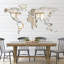 Mappa Del Mondo - SPECCHIO Flat Mirror