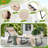 Serik 73.5" L Metal and Sling Folding Outdoor Chaise Lounge-702019143