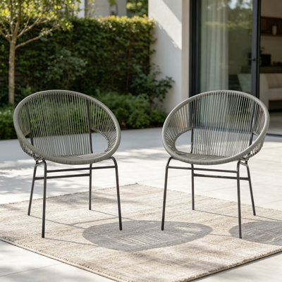 Indoor/Outdoor Acapulco Chair (Set of 2)