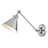 Arti 7.75-in Swing Arm Extendable Single Light Plug-In Sconce with On/Off Switch