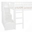 Stairway Loft Bed With Two Drawers And Slide