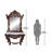 Hapsburg Console Table and Mirror Set