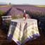 Lavender Handmade Floral Tablecloth-1797687437