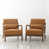 Structure noyer / coussin orange est en rupture de stock