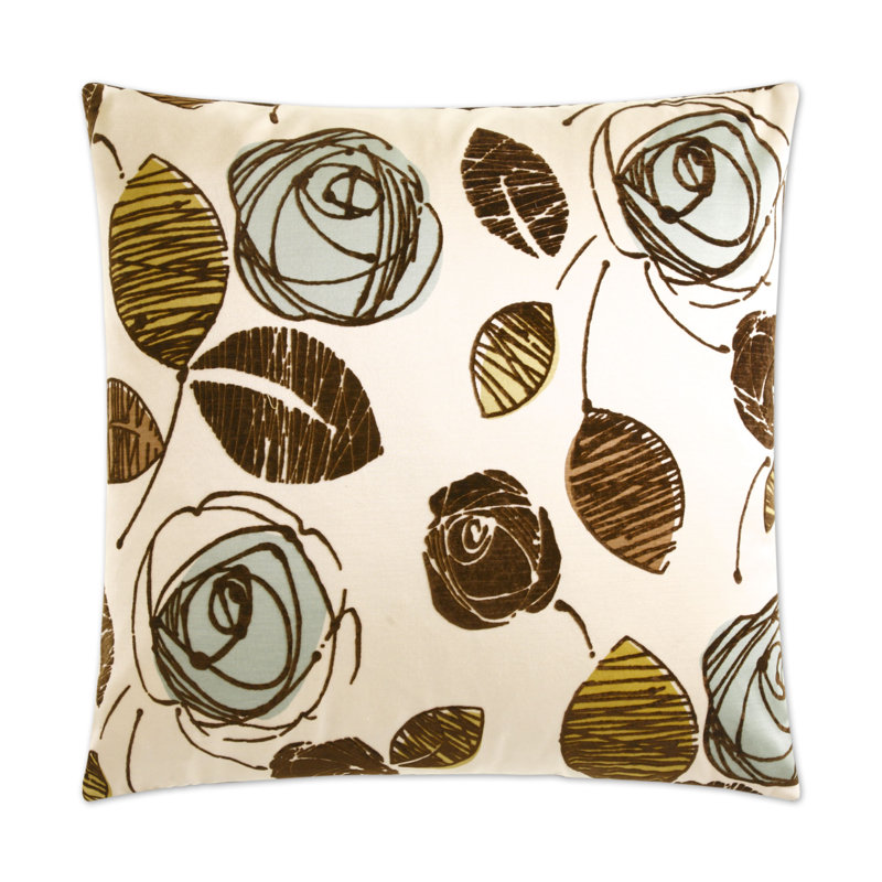 Tory Square Pillow Cover & Insert, Spa