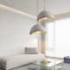 Danthony Single Light Polyester Dimmable Pendant