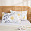 Ensemble de 2 taies d'oreiller de taille standard, 2 taies d'oreiller 100% coton, des housses de coussin Fresh Green Botanical Bloom, des taies d'oreiller à fermeture en douceur (standard, 20 po x 26 po)-123104440-123104410