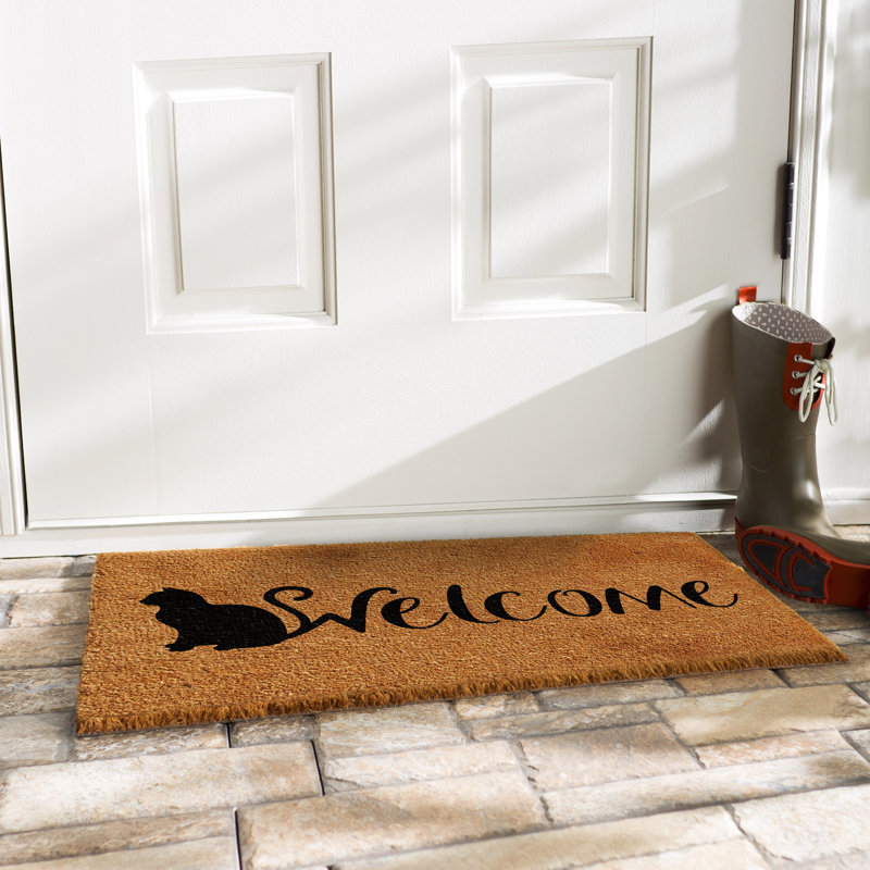 Hoyne Non-Slip Halloween Outdoor Doormat