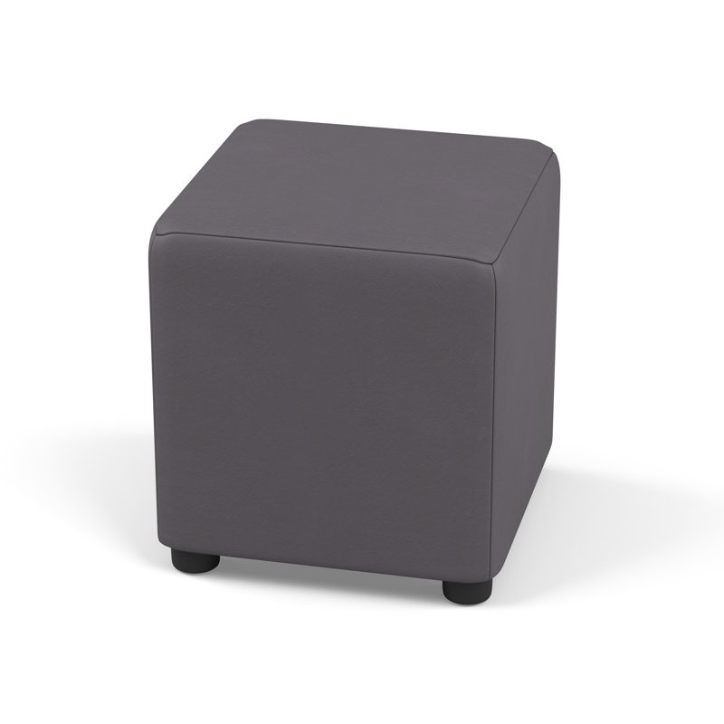 Faux Leather Cube Seating, Feather
