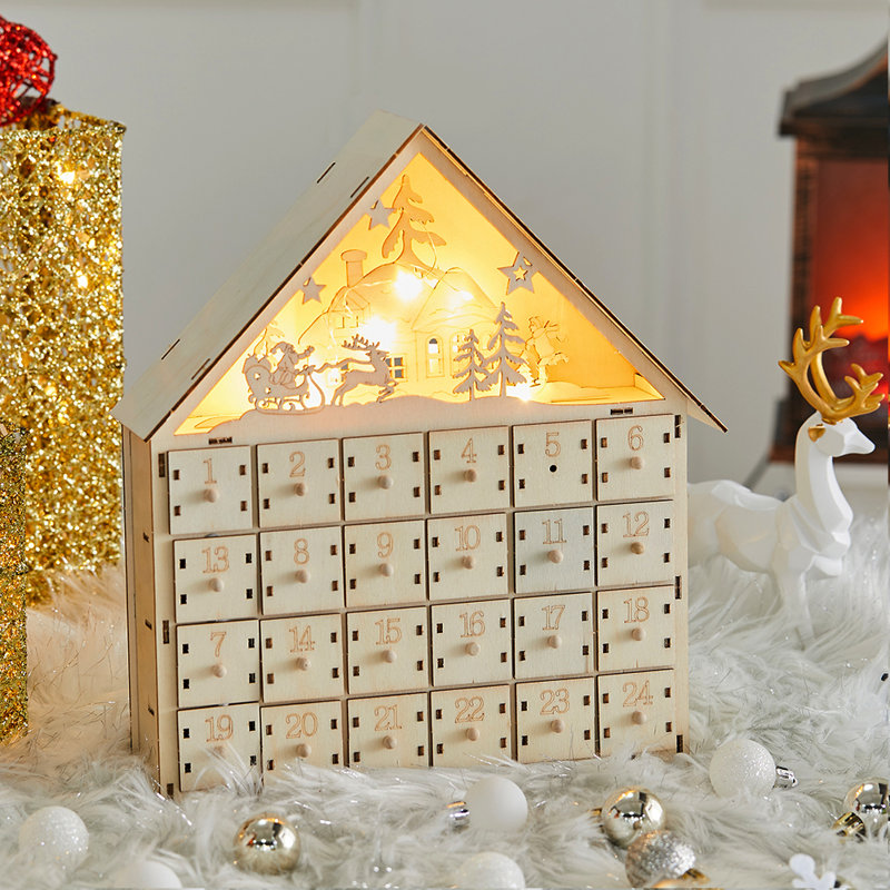 38cm H Christmas Advent Calendar