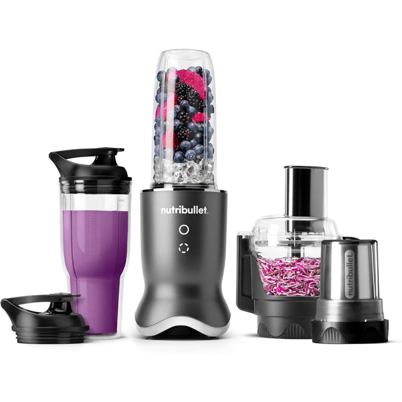 Système de cuisine Nutribullet Ultra Plus + 3-1, Gris