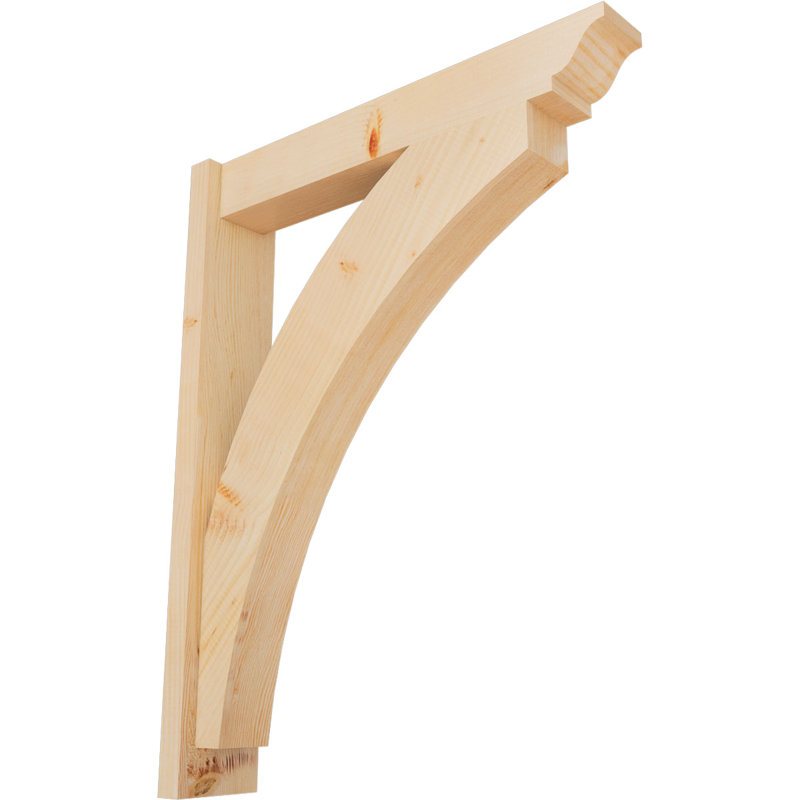 Persienne Thorton, Sapin Douglas de 5 1/2 po (lisse),  P 28 po x H 36 po 