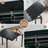 Foldable 5-Piece Dining Table Set Extendable Wood Top-918190849