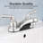 Bathroom Sink Faucet - Metallic Plating Over Lightweight ABS Plastic (Chrome)