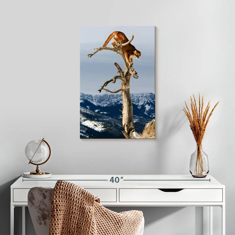 Brampt Tree Cougar, 24" H x 16" W