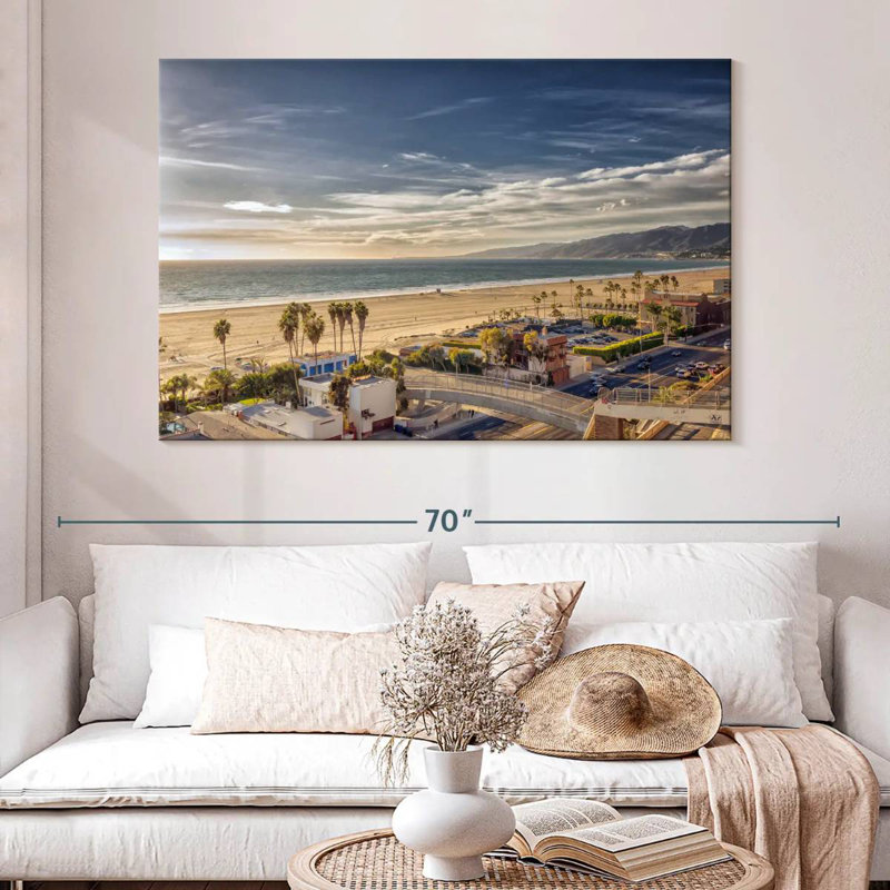 Gillard Santa Monica Beach Coast, 34" H x 51" W