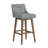 Dorreen Wood And Upholstered Tapered Back Adjustable Height Swivel Stool-1397449425-1397449424