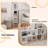 5-cube Bookcase, Freestanding Storage Cabinet, Closet Organizers And Storage For Bedroom, Study Room, Closet-56785163