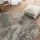Endicott Abstract Handmade Tufted Gray/Beige Area Rug