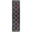 Hand-Knotted High-Quality Blue, Red, and Cream Runner