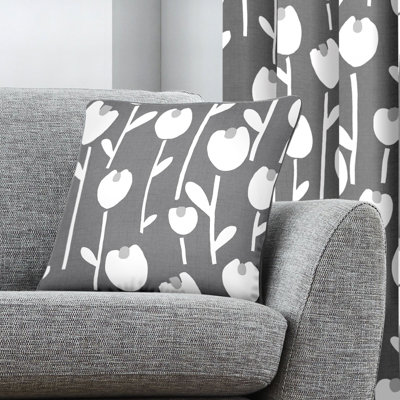 Alabar Floral Square Cushion
