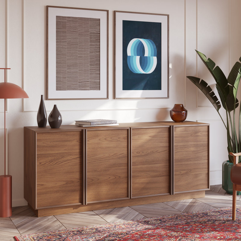 Collins 72" Sideboard In Natural Walnut