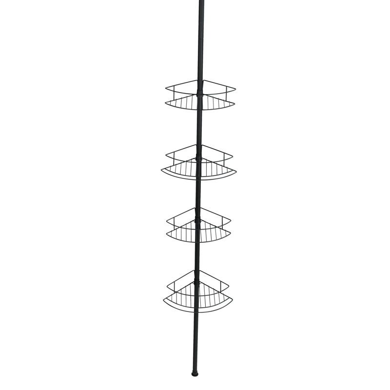 Dolcedo Tension Pole Stainless Steel Shower Caddy