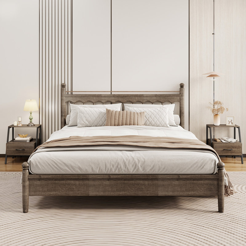 45 cm W Particle Board Bedside Table